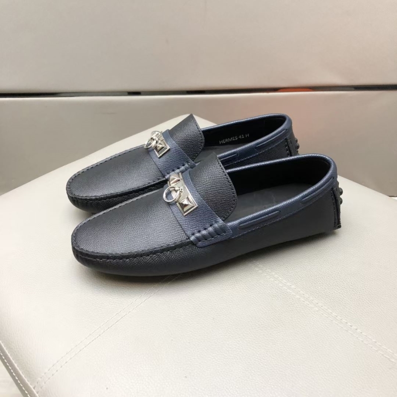 H**mes leather shoes